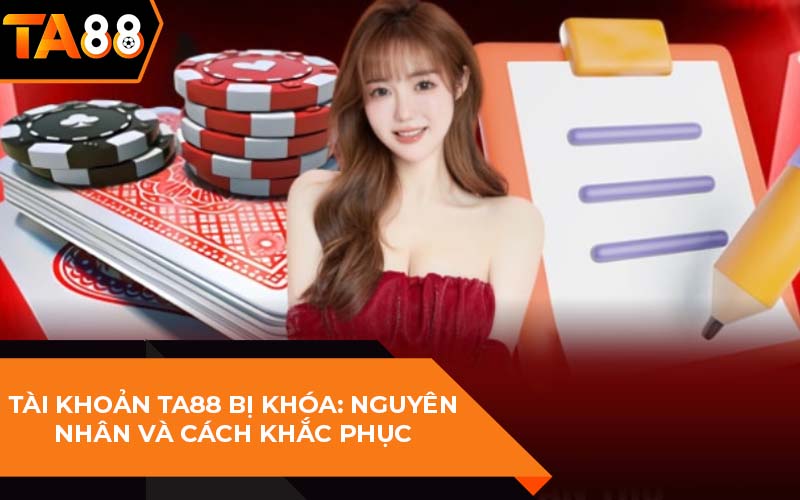 tài khoản ta88 bị khóa