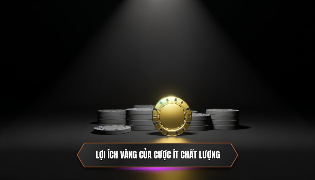 Lợi ích vàng của cược ít chất lượng